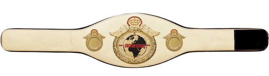 CUSTOM CHAMPIONSHIP BELT PROWING/G/CUSTOM - AVAILABLE IN 7 COLOURS